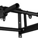 OneTwoFit Wall Mounted Pull Up Bar with More Stable 6-hole design for Indoor and Outdoor Use, Maximum weight 440 Lbs OT103