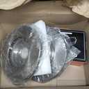 A-Premium 11.81 inch(300 mm) Front Vented Disc Brake Rotors + Ceramic Pads Kit Compatible with Select Ford and Lincoln Models - For Fusion 2013-2020, MKZ 2013-2016, 6-PC Set