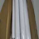 2 Pack White Tension Curtain Rod 30 to 64 Inch,Adjustable Curtain Rod,Shower Tension Curtain Rod No Drilling,7/8" Spring Curtain Rods for Windows Closet Doorway Door