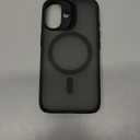 ESR for iPhone 16 Case, Compatible with MagSafe, Shockof Military-Grade tection, Magnetic Phone Case for iPhone 16, Classic Hybrid Case (HaloLock), Frosted Black