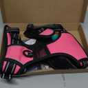 PoyPet No Pull Dog Harness, No Choke Front Lead Dog Reflective Harness, Adjustable Soft Padded Pet Vest with Easy Control Handle for  Dogs (Pink, Medium)