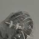 Westbrass R330-05 3-1/8 in. Two-Hole Overflow Faceplate with Trip Lever and Screws, Polished Nickel