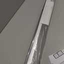 LazBlinds No Drill Zebra Blinds for Windows 30" W x 72" H, Grey