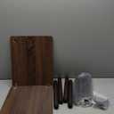 FURINNO Turn-N-Tube 2 Space Shelf, Walnut/Brown