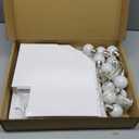 4FT Marquee Light Up Numbers - Cool White Light Up Numbers 8 with Fixed Water Bag, Party Decoration Large Marquee Light Up Numbers can Be Used for Wedding Decoration, Birthday Party Decoration