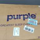 Purple Harmony Pillow Standard, Medium Feel, Med Height - Talalay Latex Foam Cooling Pillow for Combo or Side Sleepers, 360 Hex GelFlex Grid for No-Pressure Support and Luxurious Weightless Feel