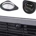 Premium Tempered Glass Front Camera Lens Guard Cover Protector For Tesla Model Y Model 3 Cybertruck - Autopilot Compatible - Scratch & Drop Resistant Protection