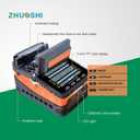Fusion Splicer AI-6A Fiber Optical Fusion Splicer with 8S Splicing & 18S Heating, Core Alignment Fiber Splicer with 5200mAh Large Battery Capacity, Automatic FTTH Precision