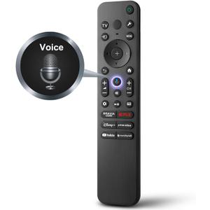 for Sony-TV-Remote-Control, Replacement for Sony Bravia TV Remote for All Smart LED OLED Series TVs with Voice Control