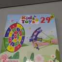 BooTaa 29" Large Dart Board for Kids, Kids Dart Board with Sticky Balls, Boys Toys, Indoor/Sport Outdoor Fun Party Play Game Toys, Birthday Gifts for 3 4 5 6 7 8 9 10 11 12 Year Old Boys Girls