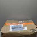 LEDIARY 23" Caged Ceiling Fan with Light, Large Flush Mount, App&Remote Control, Low Profile Bladeless Fan Light Fixture 6 Speed, Reversible and Quiet Motor- Gold-dusted Black, 23 Inch