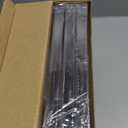 LARGER Compartment - Stackable Water Bottle Organizer Holder - for Stanley & Others' Large Tumbler - Clear Wine Rack, Cup Bottle Holder for Cabinet Home Countertop Fridge Pantry Shelf, 3 Tier Hold 9