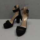 IDIFU Women's IN4 Sabrina Platform Chunky High Heels Ankle Strap Heeled Sandals Wedding Party Dress Shoes (6.5)