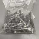 3/8 x 2-1/2 Stainless Lag Bolt (25-Pack) 18-8 Stainless Steel, Heavy Duty Hex Wood Lag Screw, ASME B18.2.1 Commercial/Industrial Grade by Makers Bolt