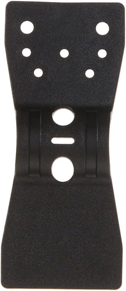 Coolaroo Shade Fabric Accessories Black Butterfly Clips for Shade Fabric Attachment and Placement, (20 Count)