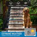 SOLPEX Solar Stair Lights for Outside,24 LEDs Solar Step Lights Outdoor Waterproof Decor for Stair, Step, Deck, Fence, Balcony, Patio, Wall, Yard, Garden (12 Pack, Gray Shell&Cold White)