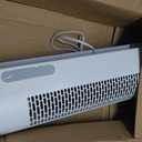 shinic Window Fan with Reversible Airflow, 4 Speeds, Thermostat Remote Control, Weather Resistant, Quiet Window Fan, 6 Spacer Blocks, Fits 26.0" - 39.7" Window, for Home Bedroom Kitchen Office, White