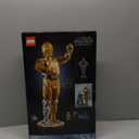 LEGO Star Wars C-3PO Buildable Droid Figure, Build and Display Model with C-3PO Minifigure, Star Wars Collectible for Home or Office Dcor, Nostalgic Gift Idea for Adults, Fans or Collectors, 75398