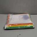 Blue Summit Supplies 25 Colored Hanging File Folders Letter Size with Tabs, Colored File Folders Hanging, Assorted Colors, Reinforced for Office Filing and Organization