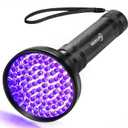 ESCO LITE UV Flashlight Black Light, 100 LED 395 nM Ultraviolet Flashlights UV Blacklight Detector for Dog Urine, Pet Stains