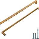 10 Pack 10 Inch(254mm) Kitchen Cabinet Handles Antique Brass Cabinet Pulls Kitchen Cabinet Hardware Drawer Pulls for Cupboard Wardrobe