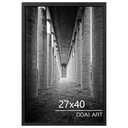 DOAI ART 27x40 Poster Frame Black, Poster Frames 27 x 40 inches