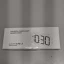 Loud Alarm Clocks for Bedrooms Heavy Sleepers, Digital Clock with Night Light, Large Display, Dual Alarm, Snooze, Dimmable Bedside Alarm Clock for Kids Teens Boys Girls (Black)