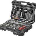 STARWORK TRUE MECHANIC 314-Piece Mechanics Tool Set and Socket Set, Professional Metric Set