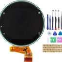 LCD Screen for Garmin Forerunner 735 735XT / Forerunner 735XT LCD Display + Outer Glass Touch Screen Digitizer Full Assembly Replacement (Blue)