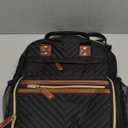 Diaper Bag Backpack for Women Large Capacity with Insulated Pockets Multifunctional Diaper Bags For Baby Girl Boy Waterproof Baby Bags For Mama Maternity Travel Bag Black