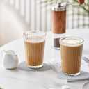 12 Sets Faux Leather Coasters for Drinks, Handmade Dual Sided Drink Coasters for Tabletop Protection, Non-Slip Washable Coasters for Tea Cup Living Room Office Desk DecorationGrey and Brown