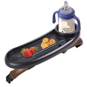 Snack Tray Compatible with Nuna,Snack Tray for Stroller Compatible with Nuna,3 in 1 Snack Tray Attachment Compatible with Nuna with Phone Holder and Cup Holder