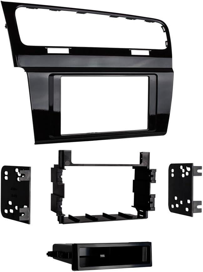 Metra 99-9013HG Single/Double DIN Dash Kit Fits SELECT 2015-UP - Volkswagen Golf