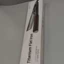 ANWA Titanium 1¾ Inch Wide Flat Iron Hair Straightener, 1.75 Inch Hair straightening Iron with Negative Ion, Hair Straightener and Curler with Floating Plates, Double Voltage