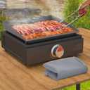Silicone Griddle Mat Cover for Blackstone - 17 Inch True All-Encompassing Coverage Heavy Duty Food Grade Grill Buddy Mat, All Season Cooking Surface Protective Cover