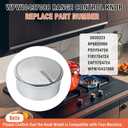 WPW10437088 W10437088 Control Knob Compatible with Whirlpool Ranges Replace W10437088, 3020323, PS11754724 (4PCS)