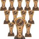 Express Medals Engraved or Blank, Pack of 12, 6.5 Inch Cobra Football Trophies