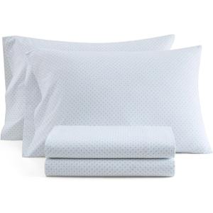Martha Stewart - Twin Size Sheet Set with Fitted Sheet & Pillowcase