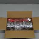 16Packs English Muffin Rings Crumpet Rings 4 inch Stainless Steel Double Rolled Tart Rings 4 inch & 3.15 inch, Round Metal Cooking Pastry Ring Molds for cookies, pancakes