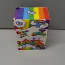 Magnetic Building Blocks, 1.65 inch Large Magnetic Stacking Cubes for Toddlers, Sensory & Montessori Toys for Boys & Girls 1 2 3 Years Old (24 PCS) (Multicolor - 24 Pieces)