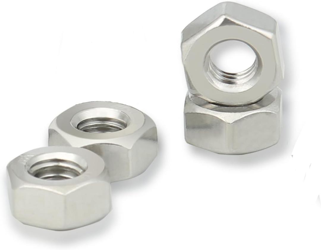 M12-1.75 Hex Nuts,10 Pack, Stainless Steel Nuts,Coarse Thread Hexagon Nut,Hardware Nuts,External Hex Nut for Professionals, Repairmen or DIY