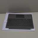 OMOTON Wireless Keyboard for Microsoft Surface Pro 7/7+/6/5/4/3 12.3 inch ONLY, Bluetooth Connection, Ultra-Slim Keyboard Type Cover with Touchpad, 7 Colors Backlit and Rechargeable, Grey