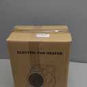 Greenhouse Heater with Digtal Thermostat, 1500W Electric Greenhouse Heaters, Fast Heating with Overheat Protection, Grow Tent Heater for Green House, Outdoor, Patio, Flower Room, Silver