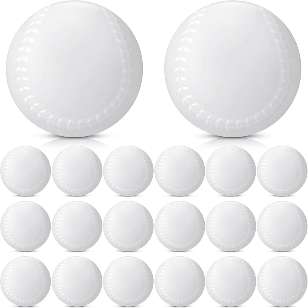 Pitching Machine Balls, Balls Foam Practice Baseballs High Density Foam Practice Baseball Softball Training Ball for Hitting Practice and Fielding Practice 3 oz 2.9 Inches