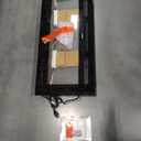 36" Electric Fireplace Wall Mounted and Recessed with Remote Control, 750/1500W Ultra-Thin Wall Fireplace Heater W/Timer Adjustable Flame Color and Brightness, Log Set & Crystal Options