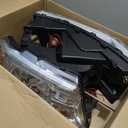 LED Headlights Assembly Fit Ford F150 2004-2008/2006-2008 Lincoln Mark LT | Driver and Passenger Side,Clear Lens Chrome Housing Amber Reflector,DOT Approved,Fit F150 2004-2008 Headlamps,Waterproof