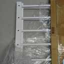 19.49-33.60" Wide Window Guards for Child Safety White 2 Piece