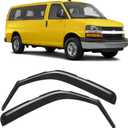 Rain Guards Fit for 1996-2026 Chevy Express Van 1500 & GMC Savana 2500 3500