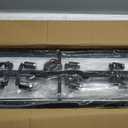 Black Crystal Chandeliers for Dining Room，18-Lights L46 Inch