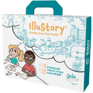Lulu Jr. Illustory Book Making Kit, Multicolor